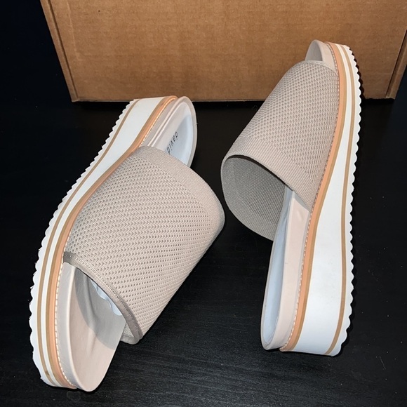 David Tate Aline Bone stretch fabric slides Sz 10.5 WW (EE) New - Picture 8 of 11